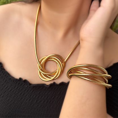 Aurora Loop ( 2 in 1 - bracelet + pendant )
